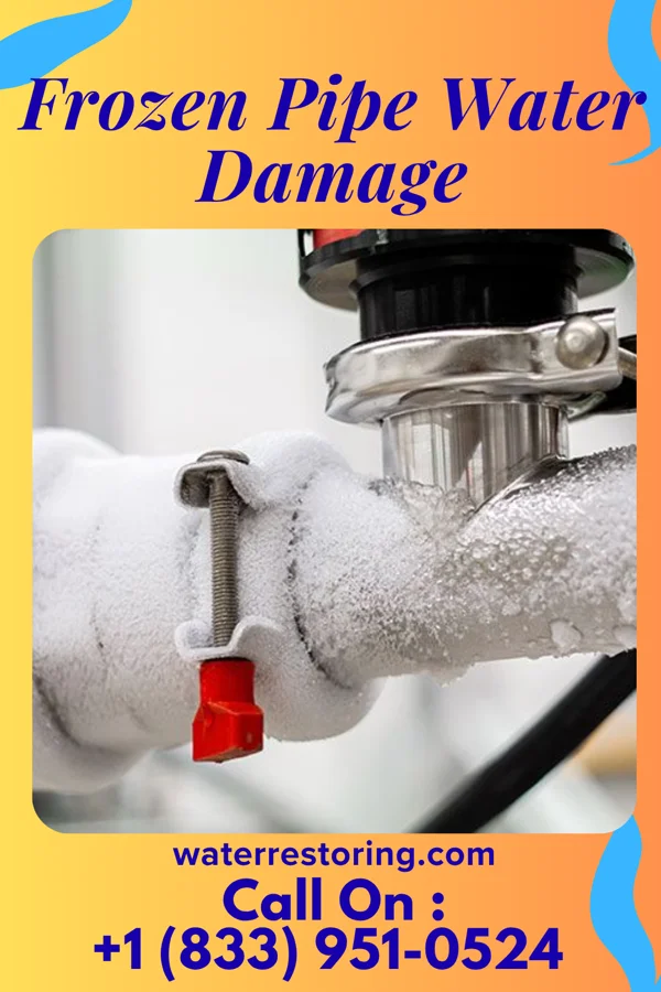 Frozen Pipe Water Damage in Junction City, WI